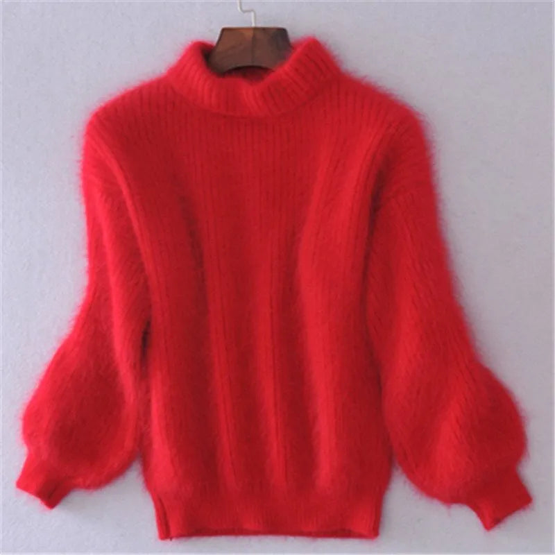 Bailey - Gestrickter Vintage-Pullover