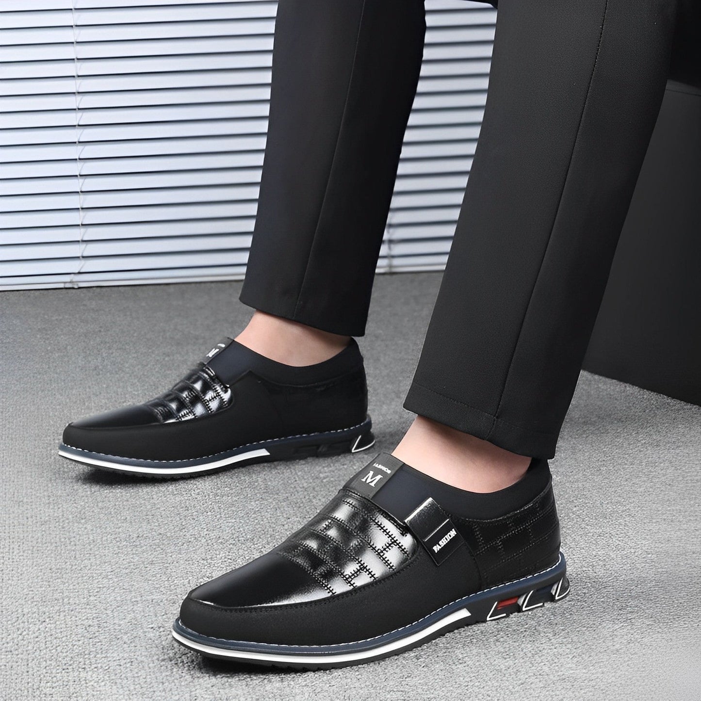 DopeWear Hybrid Loafer aus Leder für Männer