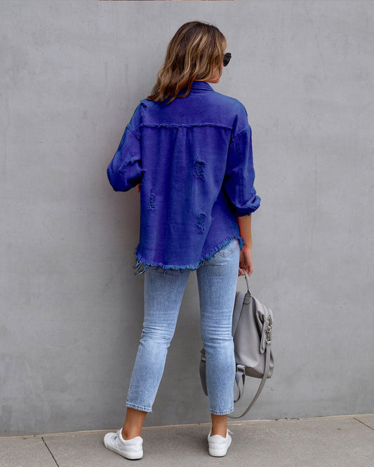 Lamella - stylische denim jacke für damen