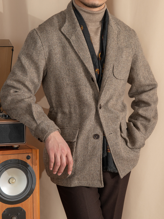 Woll-Tweed Heritage-Jacke