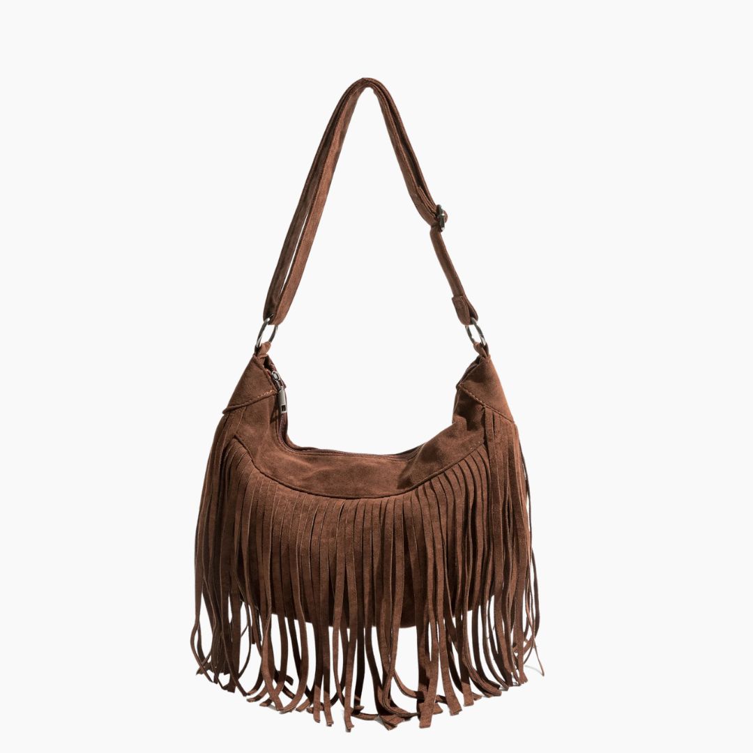 Sloane | Wildleder Schultertasche