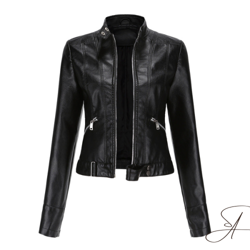 Elegante Lederjacke