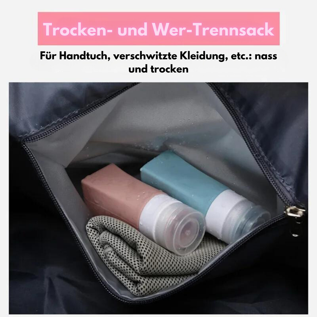 TravelLove - Faltbare wasserdichte Reisetasche mit großem Fassungsvermögen