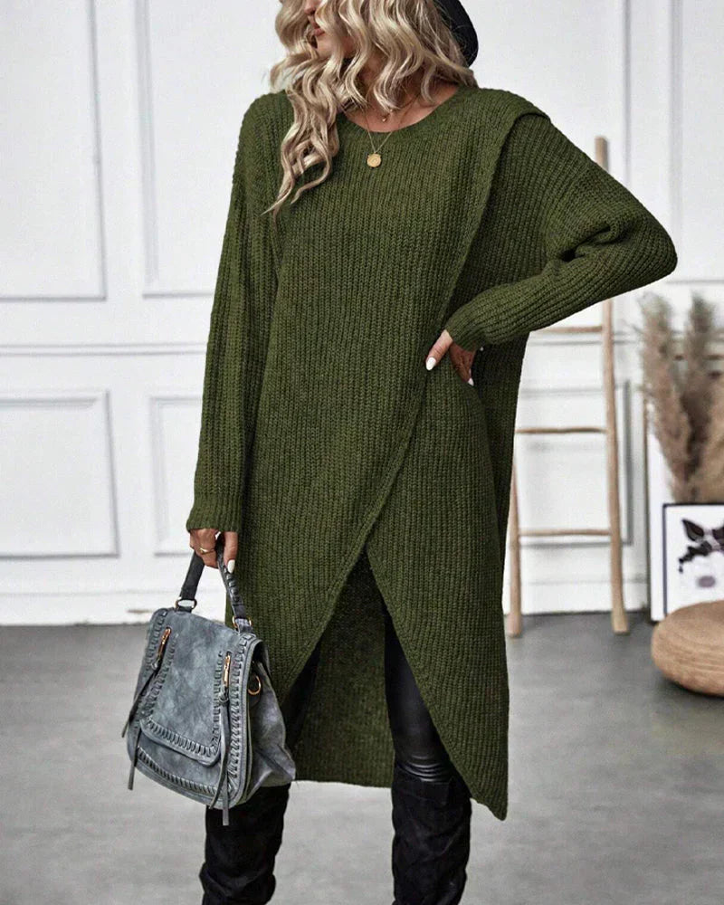 Agnes | Langer modischer Pullover