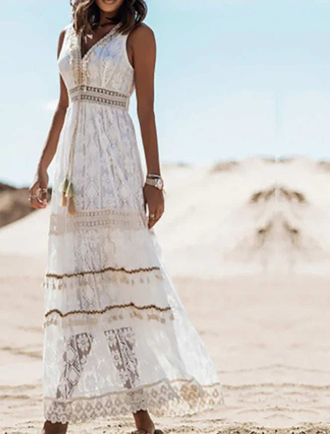 Mira | boho maxikleid