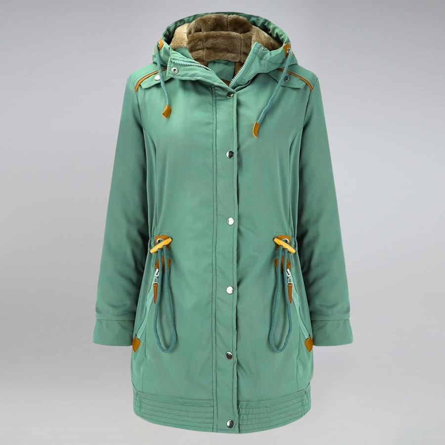 Kuschelige & wetterfeste damen parkajacke