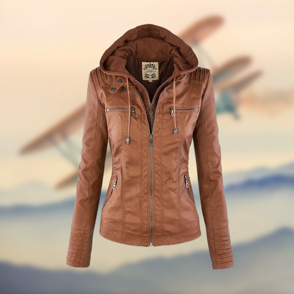 Karolina Jacket | Die stilvolle und einzigartige Lederjacke