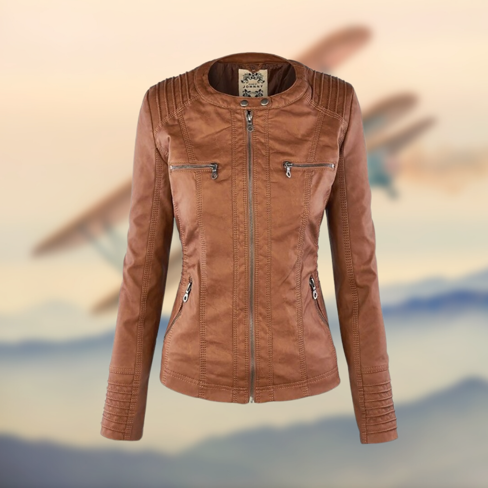 Karolina Jacket | Die stilvolle und einzigartige Lederjacke