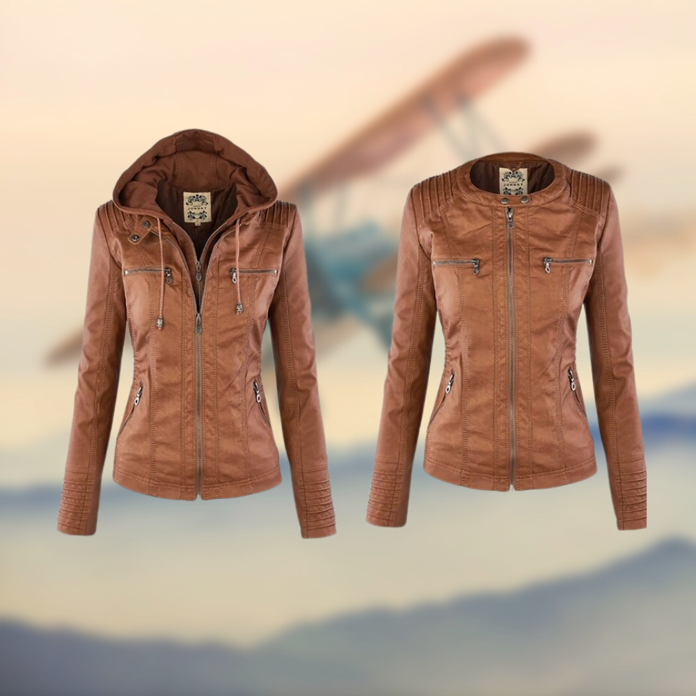 Karolina Jacket | Die stilvolle und einzigartige Lederjacke