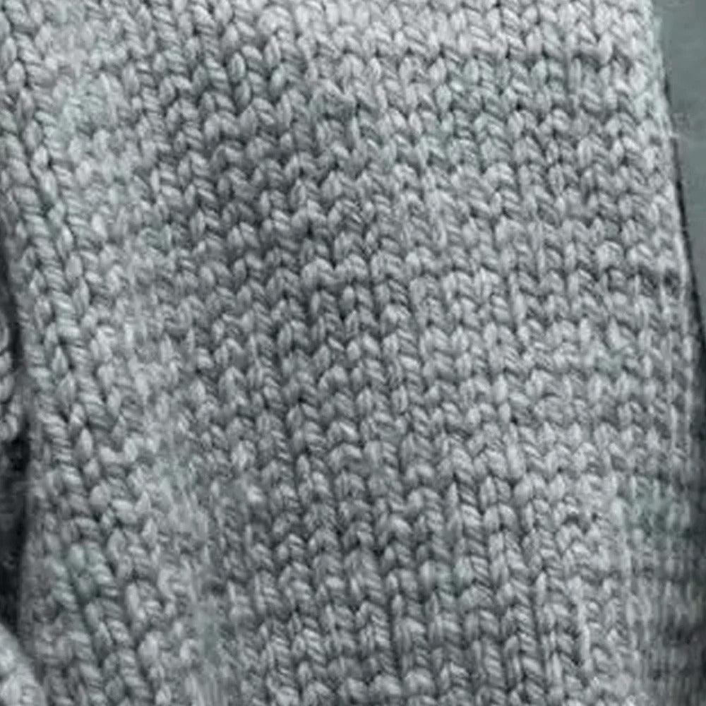 Stella | Lässiger Strickpullover mit halblangem Kragen