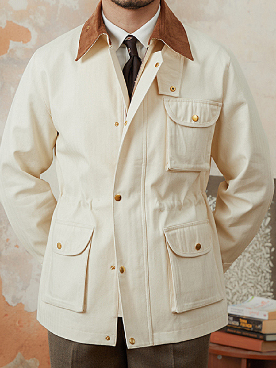 Oxford Heritage Khaki Trenchjacke