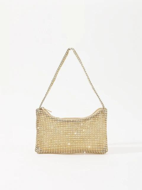 Exquisite glänzende Strass Abendtasche