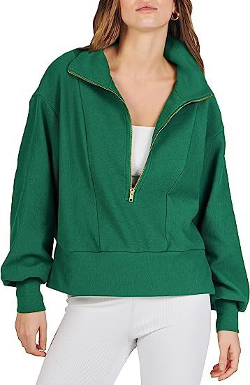 Stylischer Zipper Sweatshirt