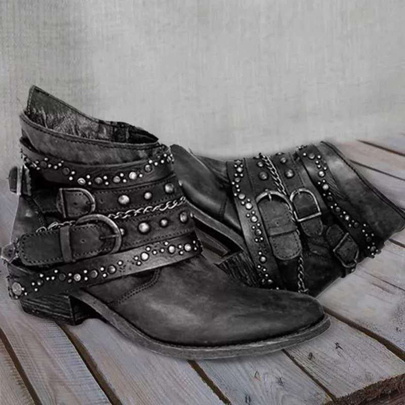 Quenica - Neue Vintage-Stiefel