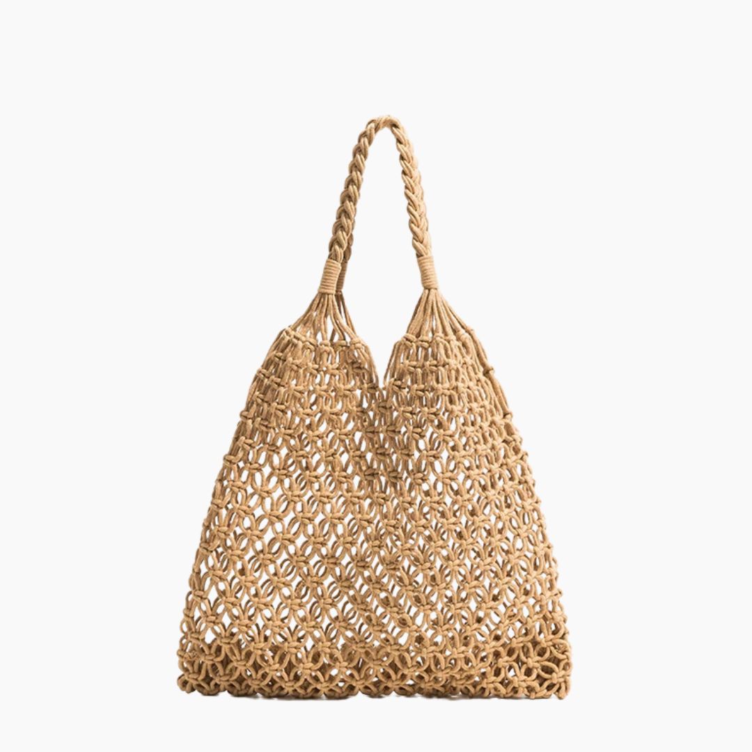 Aubree | Gewebte Strandtasche