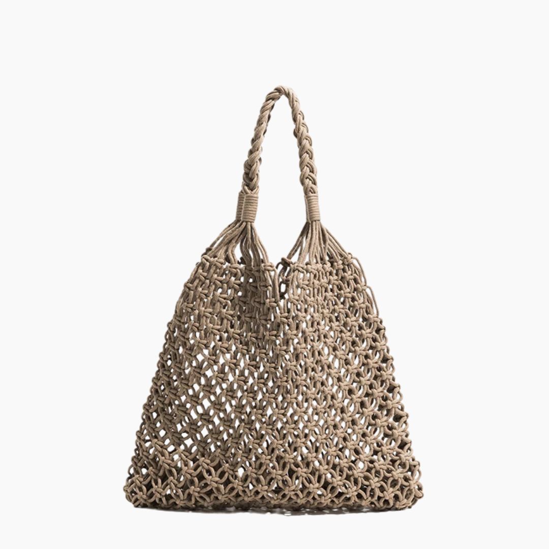 Aubree | Gewebte Strandtasche