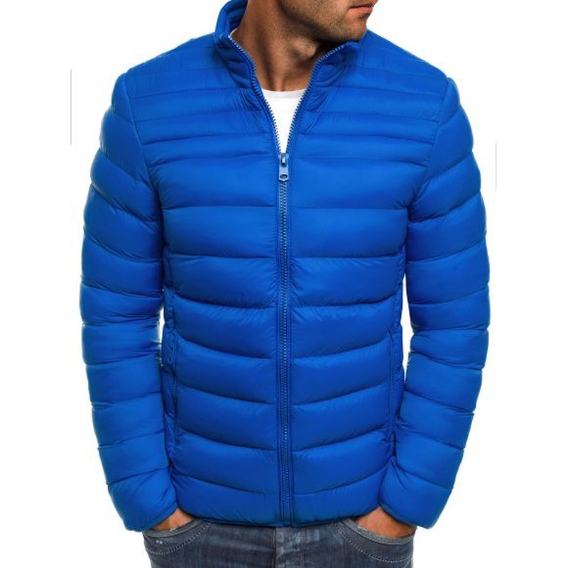 Isaac – wattierte winterjacke für herren