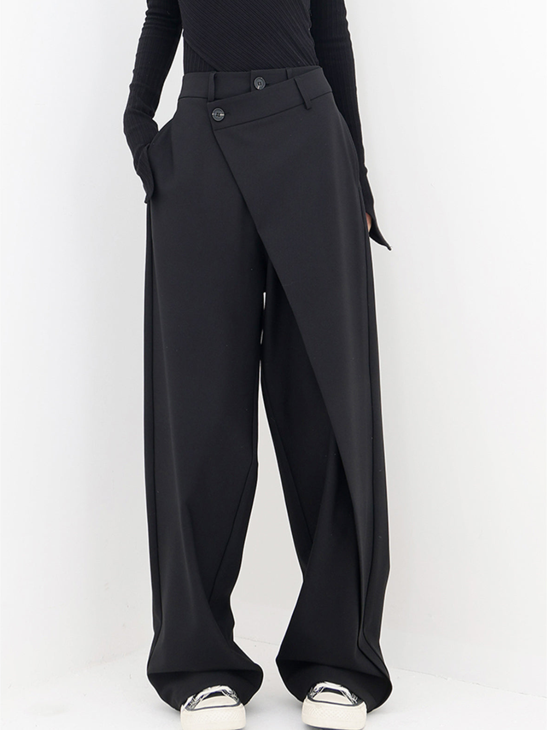 Anna | Asymmetrischer Baggy Broek