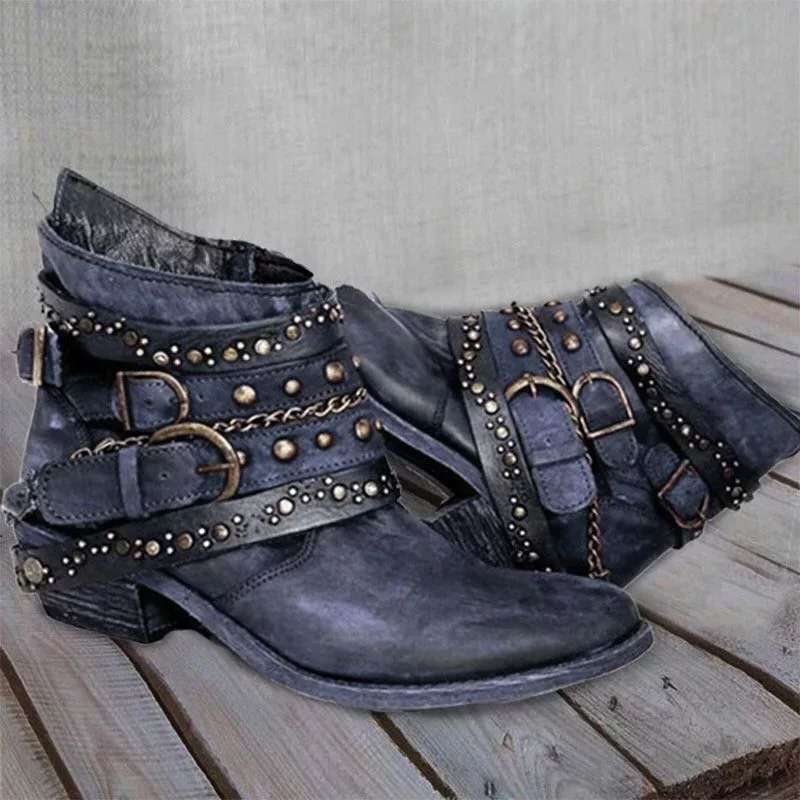 Quenica - Neue Vintage-Stiefel