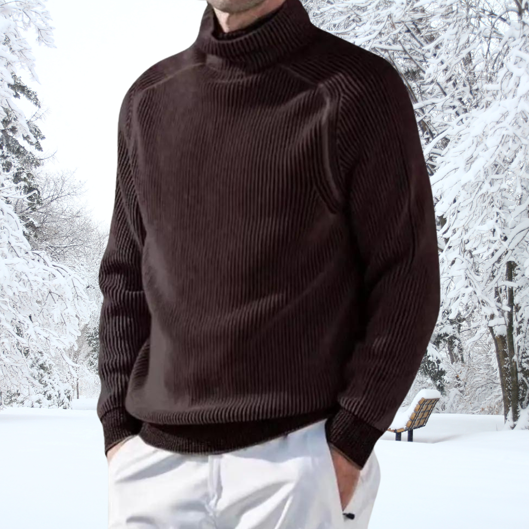 Omar - Elite Elegance-Rollkragenpullover