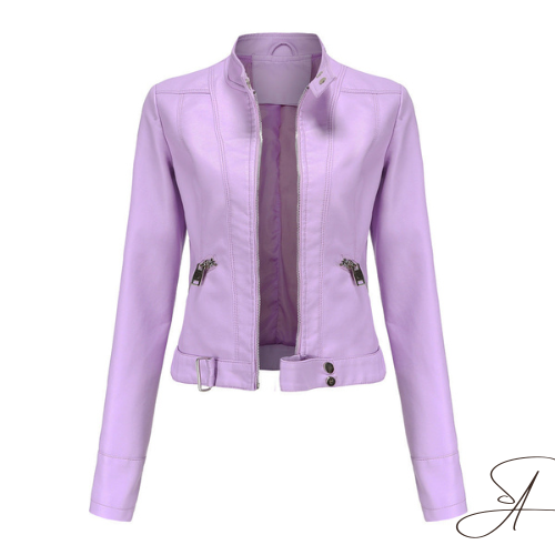 Elegante Lederjacke