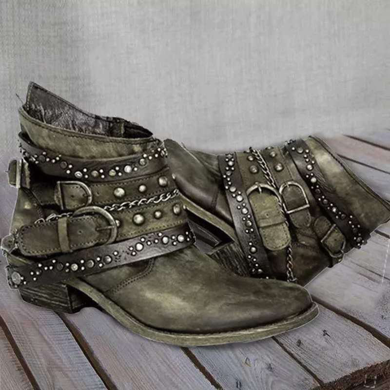 Quenica - Neue Vintage-Stiefel