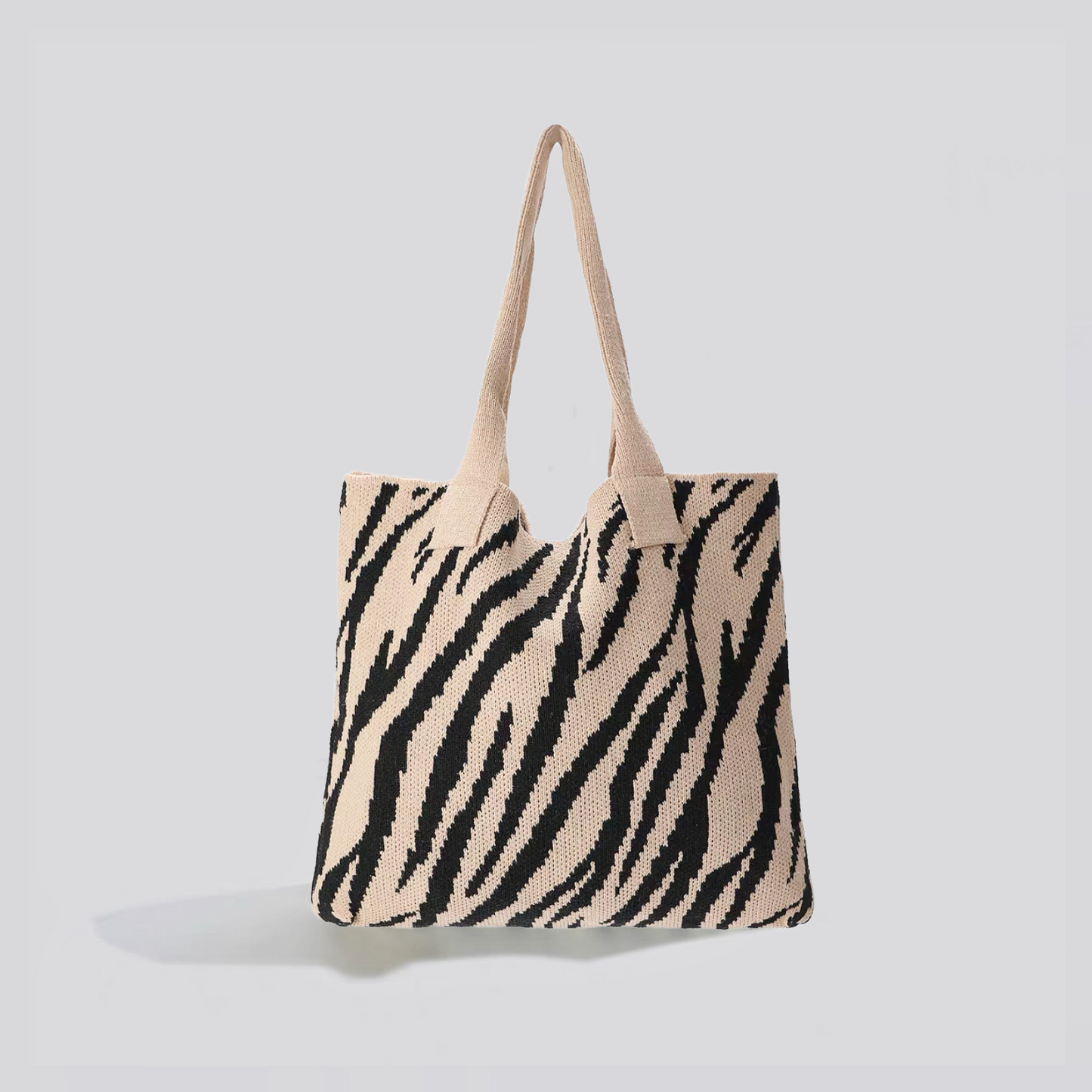 Einkaufstasche mit Zebra-Print