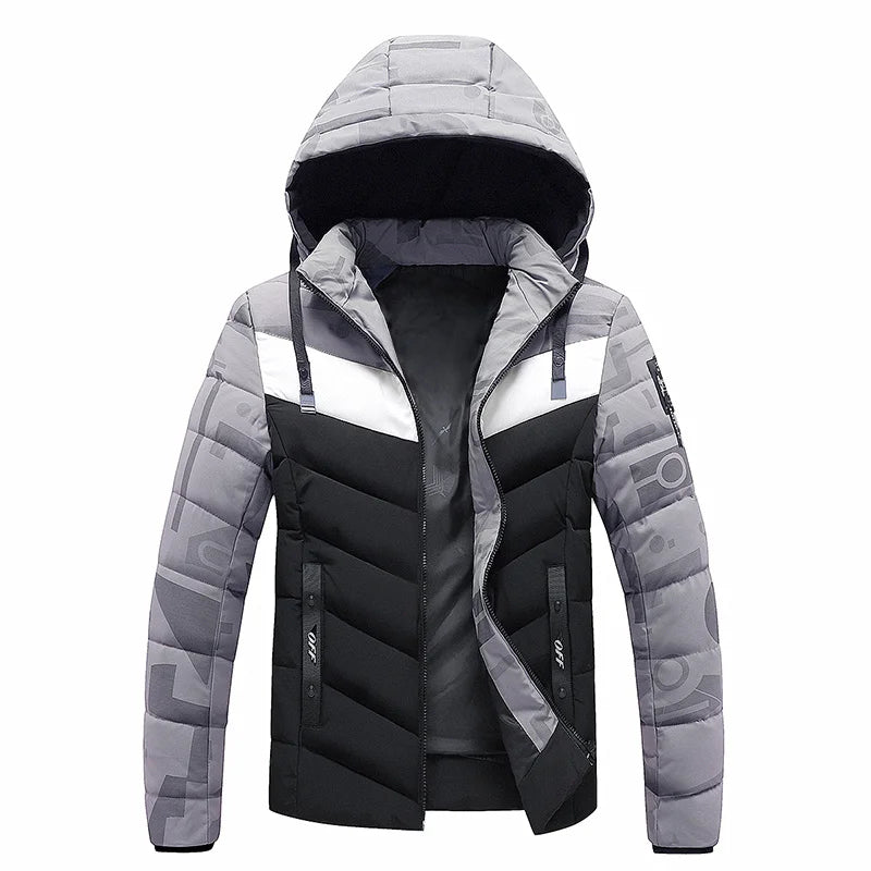 Logan - wasserdichte winterjacke mit kapuze