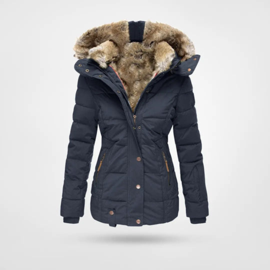 Ingridane | Damen Warme Parka Jacke | Winter