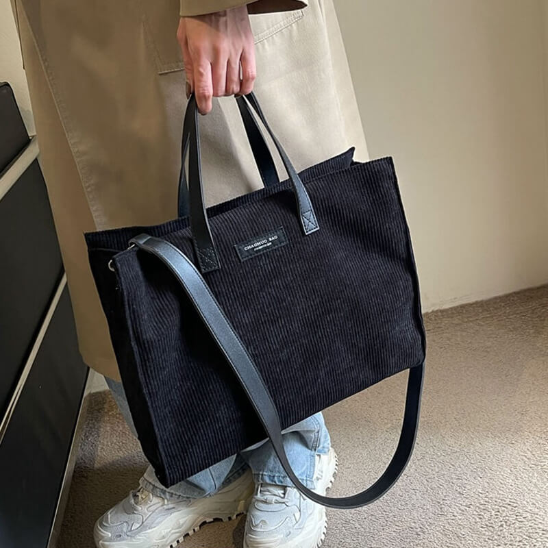 Samt Tasche - Shopping Bag