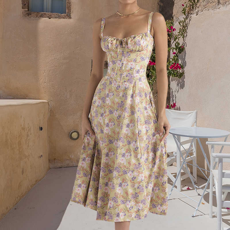 Zoe - sommerkleid mit korsettdetails