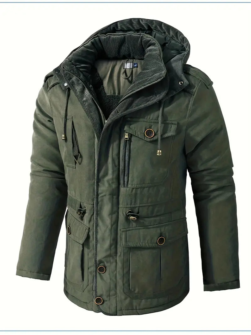 Kevin – dicke winterjacke mit kapuze