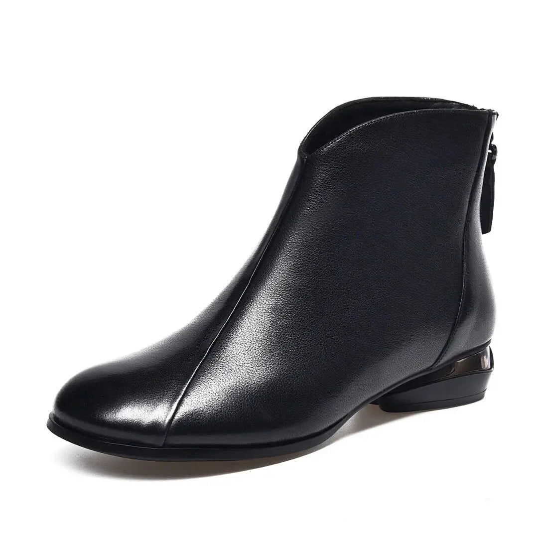 Darek | Winter Vintage Lederstiefel für Frauen