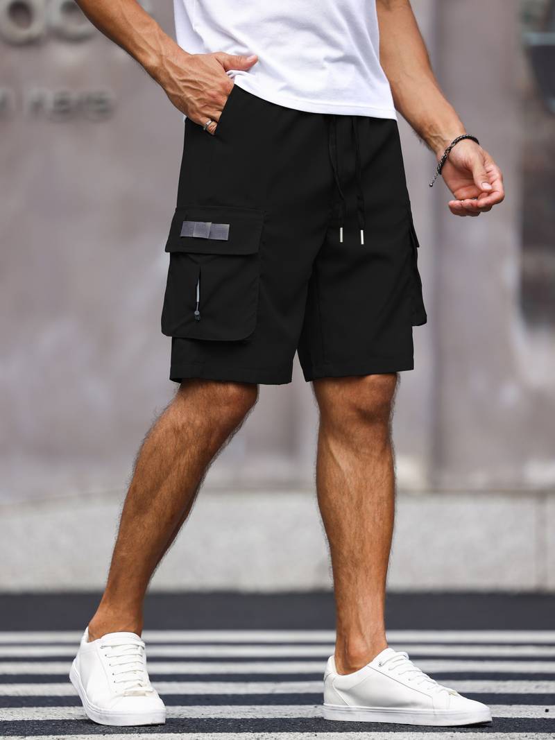 Jonathan – trendige herren-cargoshorts mit kordelzug