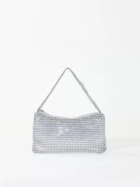 Exquisite glänzende Strass Abendtasche