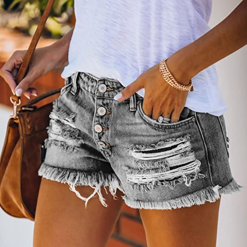 Amaya - Stylische Denim-Shorts