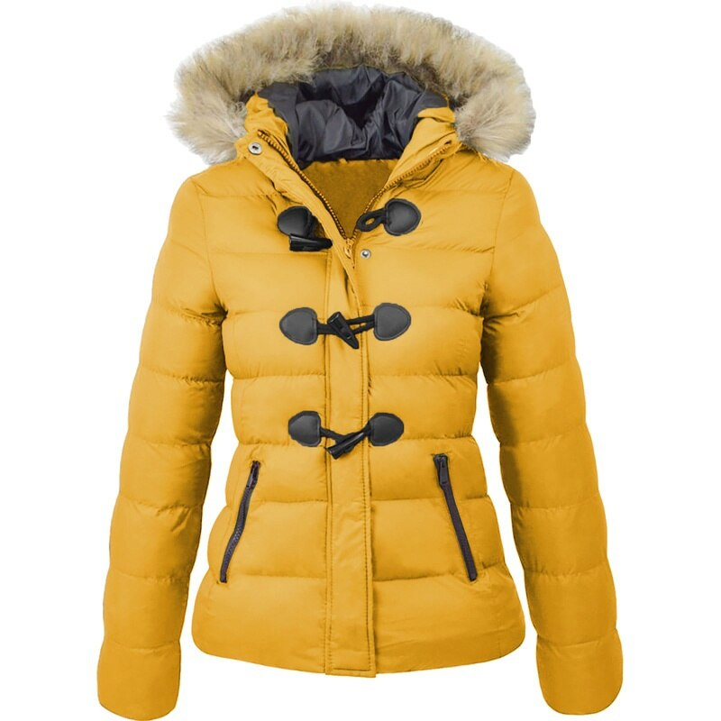 Kuschelige & gefütterte damen daunenjacke