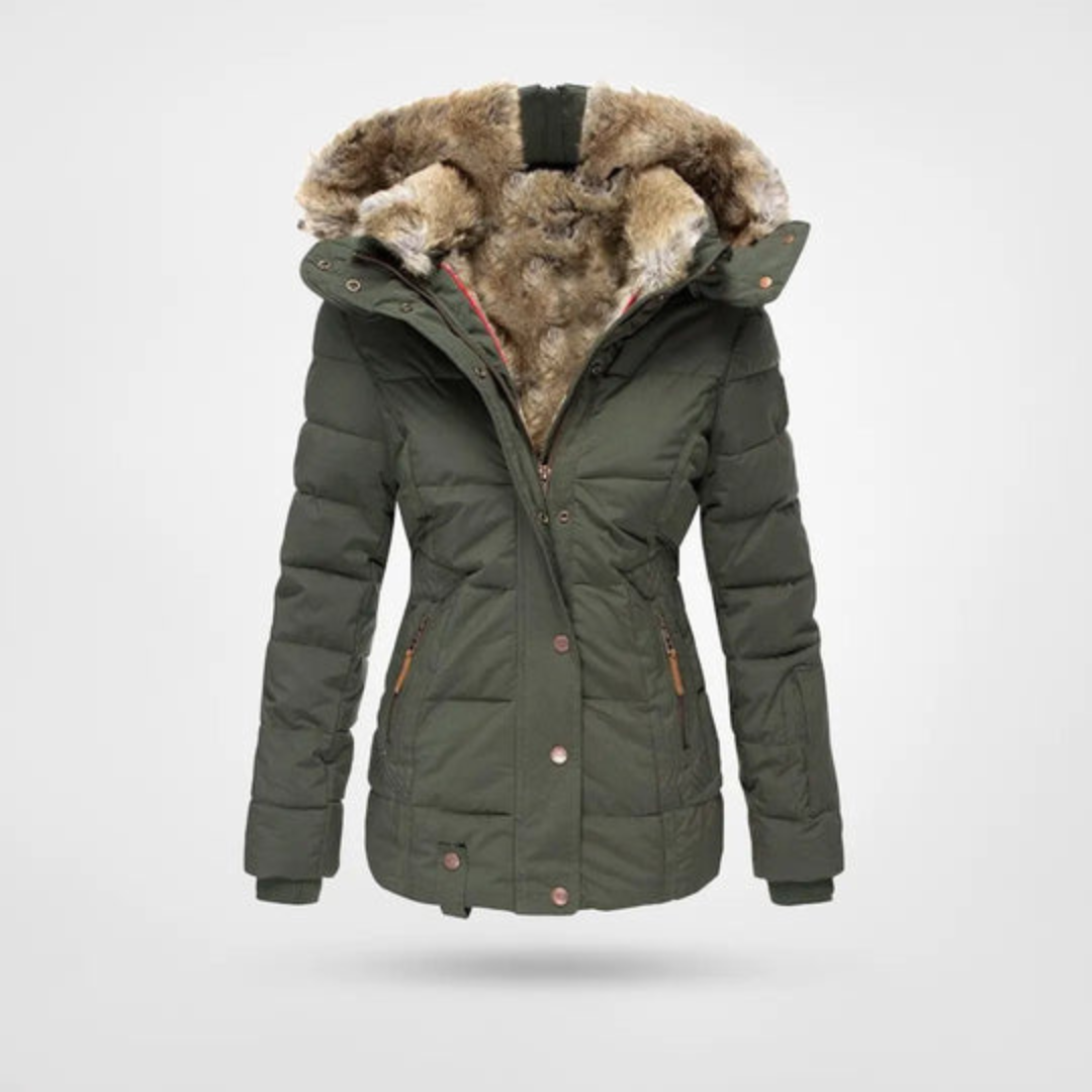 Ingridane | Damen Warme Parka Jacke | Winter