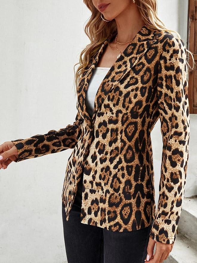 Leoparden Blazer