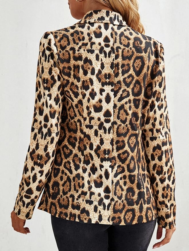 Leoparden Blazer