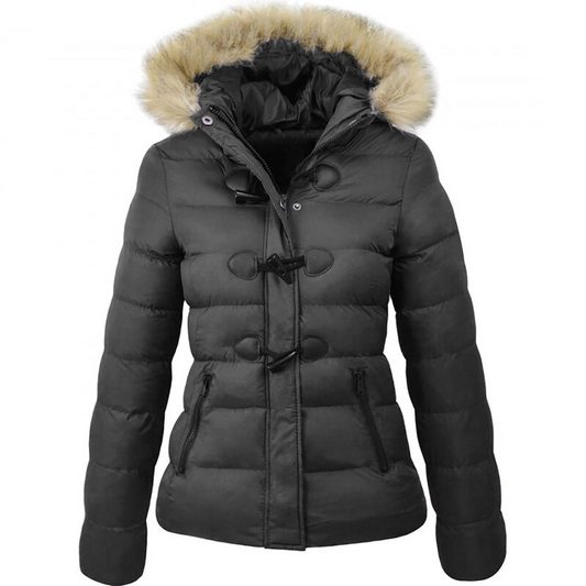 Kuschelige & gefütterte damen daunenjacke