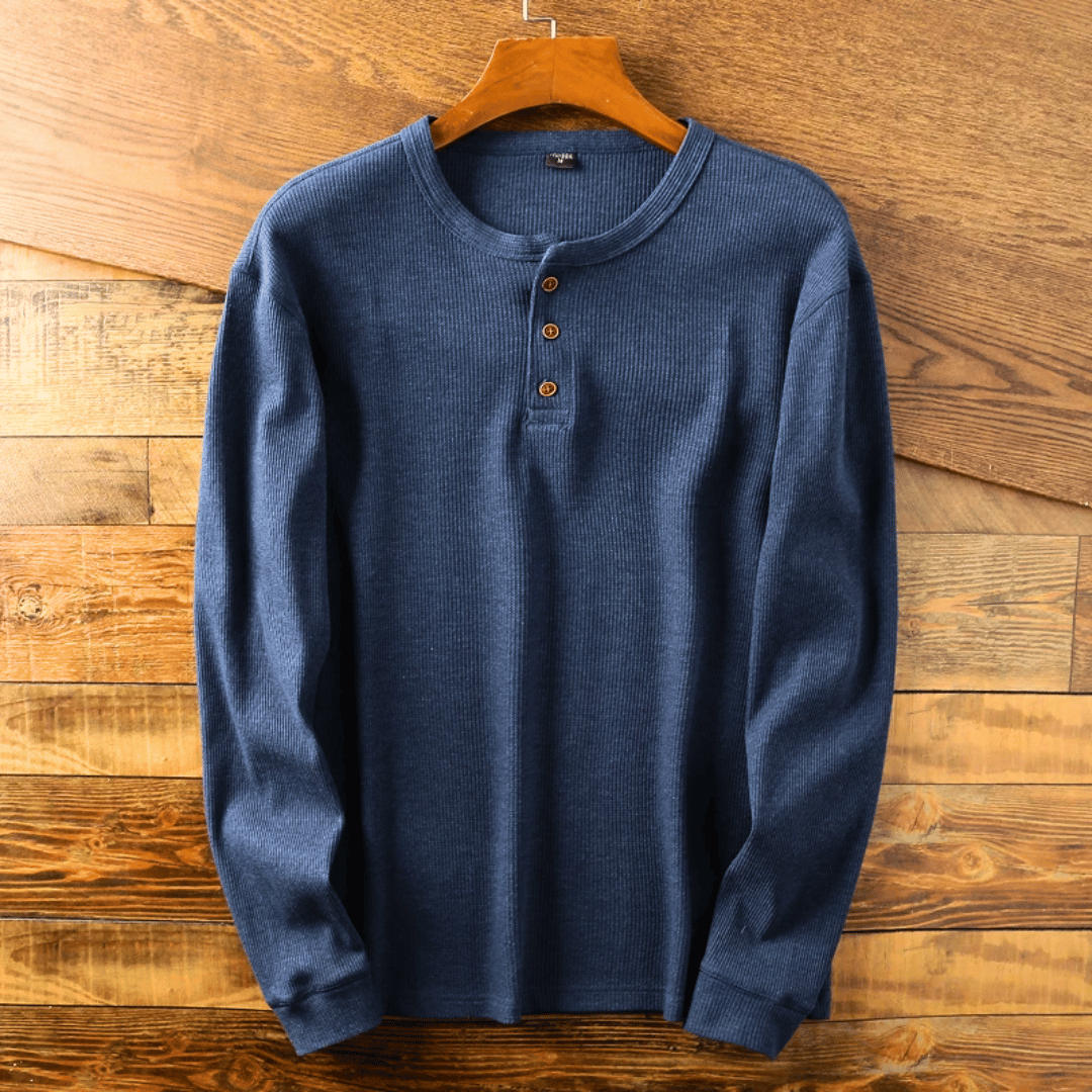 Simmons Heritage Henley | Hemd aus Baumwolle