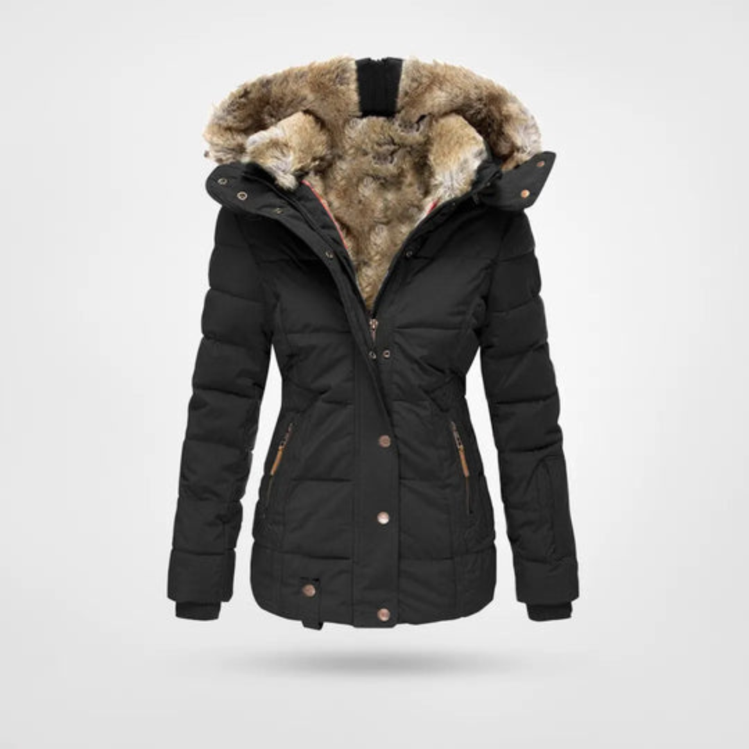 Ingridane | Damen Warme Parka Jacke | Winter