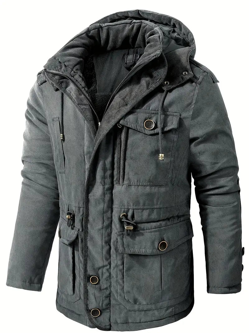 Kevin – dicke winterjacke mit kapuze