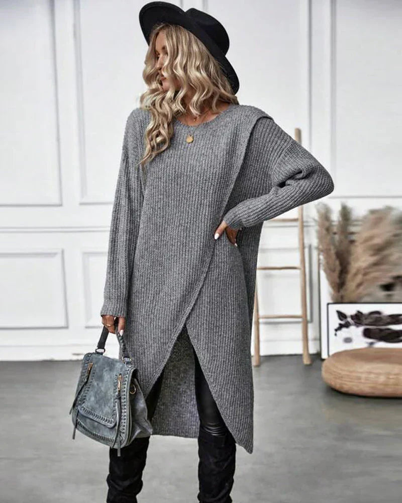 Agnes | Langer modischer Pullover