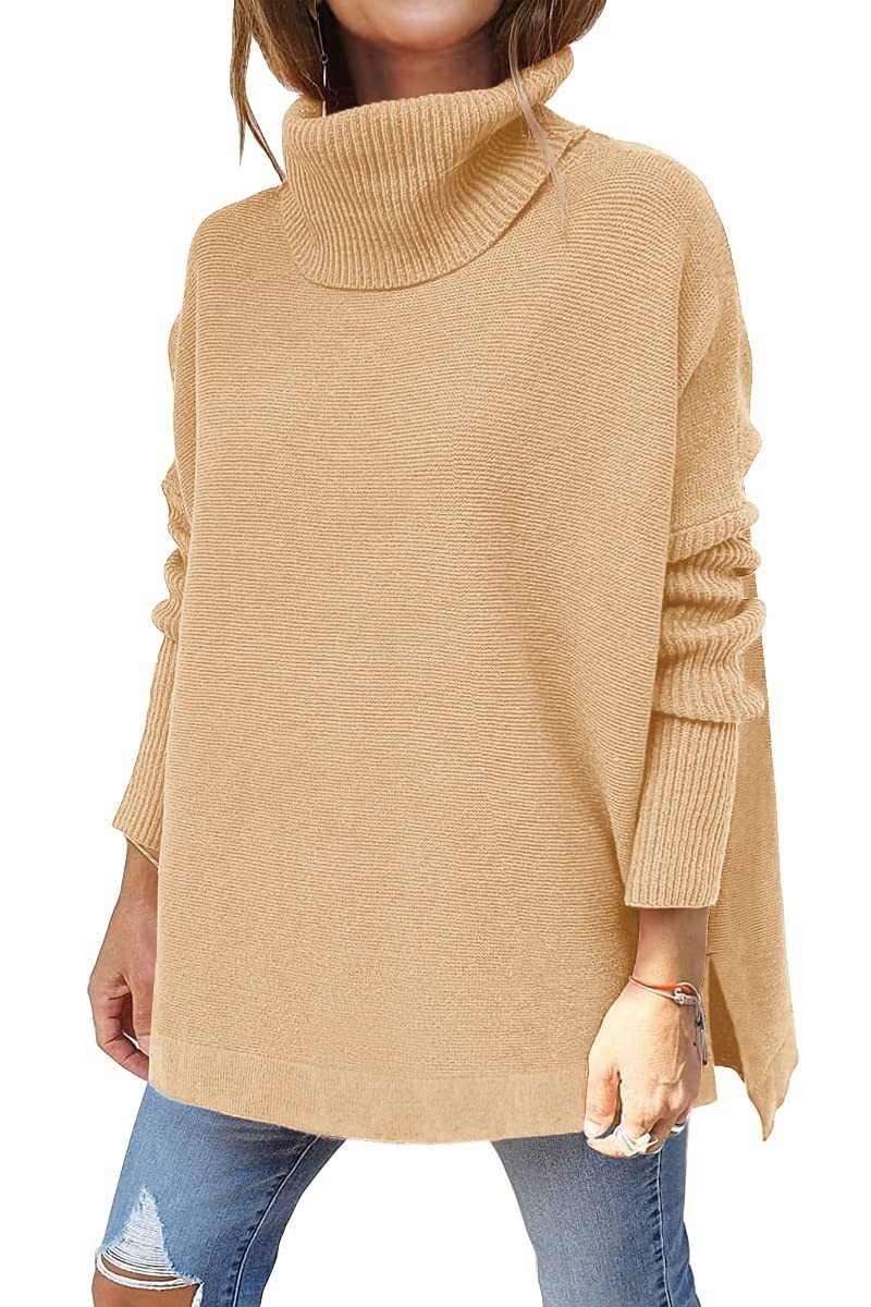 Eleganter Damen-Rollkragenpullover