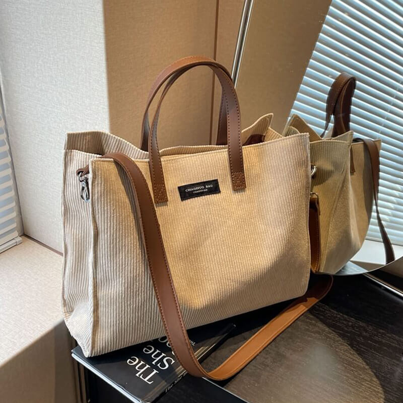 Samt Tasche - Shopping Bag