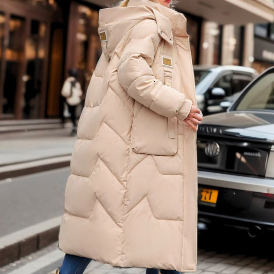 Lange Winter-Parka-Jacke für Frauen - Axella