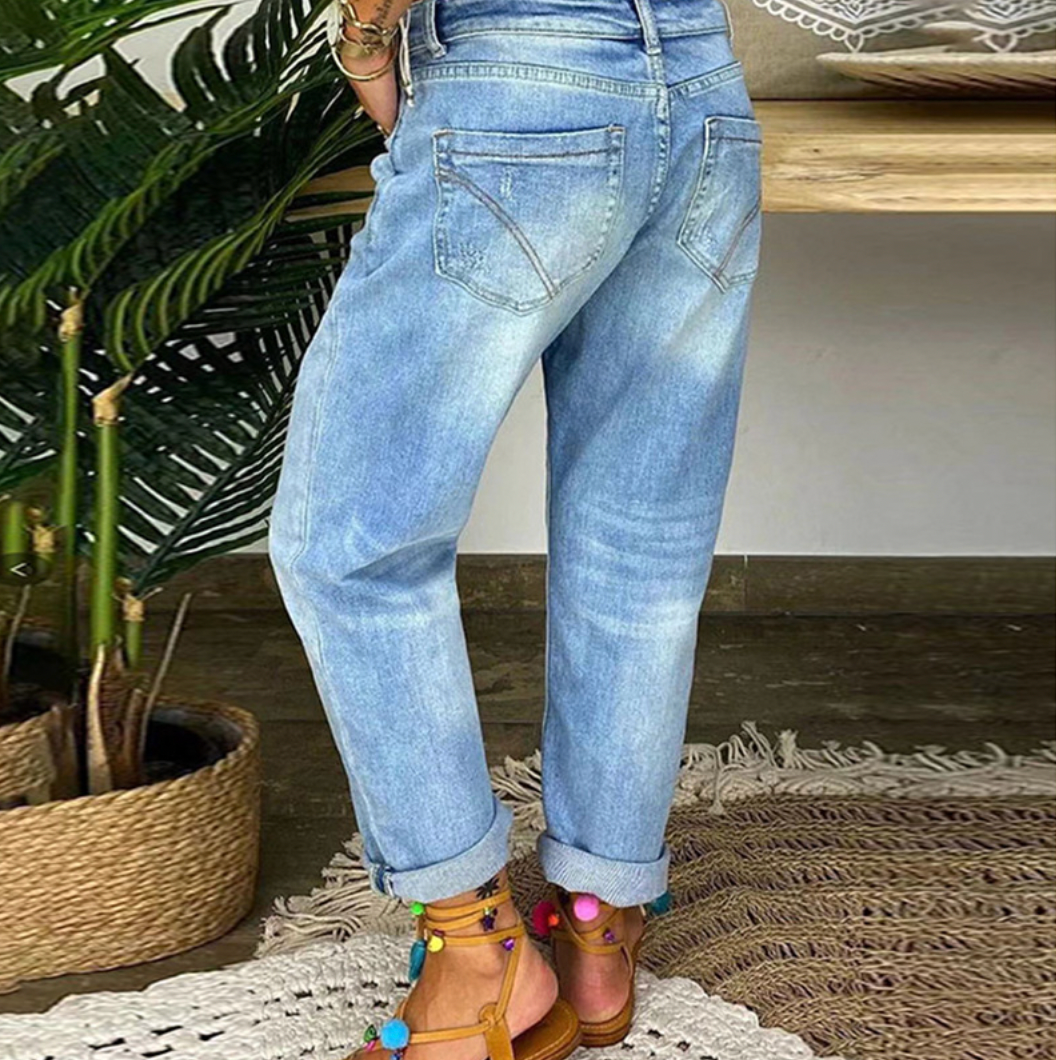 Dorthe – Luftige Jeans in hochwertiger Qualität für den Sommer