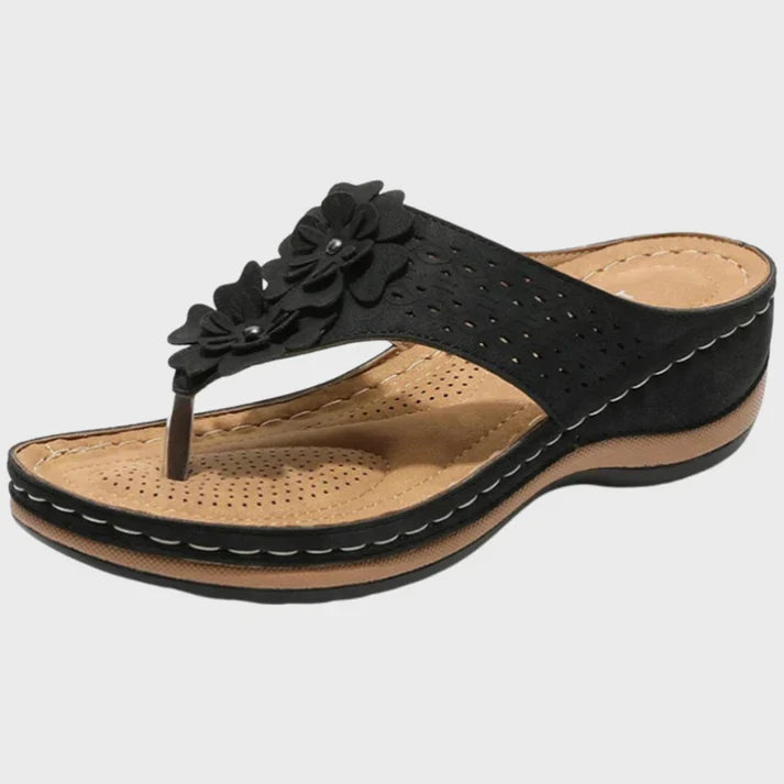 Trendige damen-flipflops